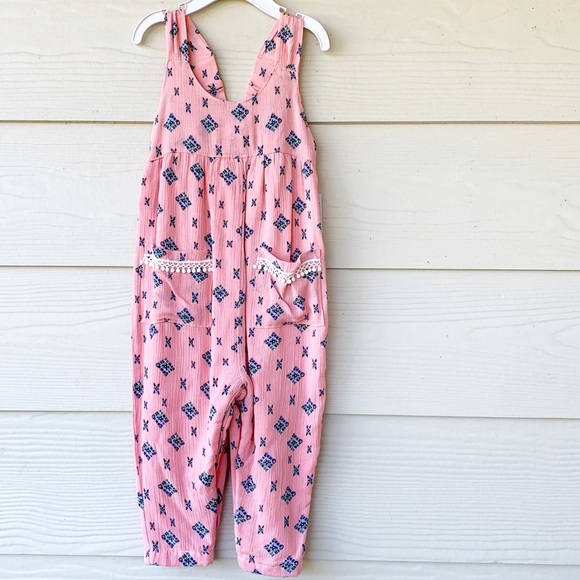 NWT JESSICA SIMPSON DIAMOND PRINTED ROMPER SZ 24 m - Picture 2 of 5